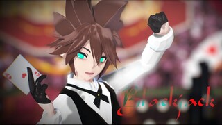 【凹凸世界MMD】性感骑士，在线发牌 - blackjack-(安迷修）