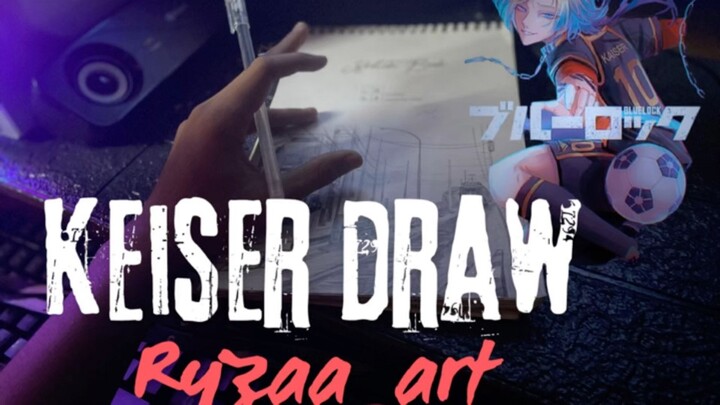sang striker terhebat yang sombong?hmm -michael kaiser-amv[blue lock] drawing ryzaa_art