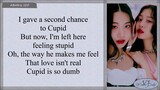 FIFTY FIFTY 피프티피프티 'Cupid' Twin Version Lyrics
