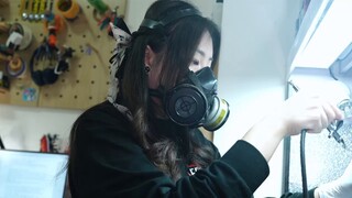 Why is her Vidal different from yours?! Bandai MG Vidal unboxing and painting sharing!!
