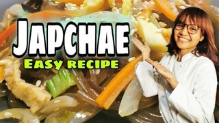 JAPCHAE | KOREAN STIR-FRIED STARCH NOODLES | EASY RECIPE