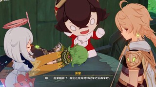世界名画—柯莱睡着了