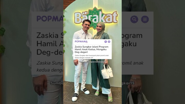 Zaskia Sungkar Jalani Program Hamil Anak Kedua, Mengaku Deg-degan! #zaskiasungkar #irwansyah