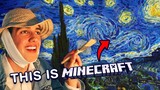 I Built Starry Night in Minecraft!