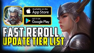 📌 [Update] SUPER FAST REROLL Update Tier List - Gods Raid Team Battle RPG