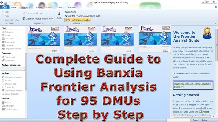 Complete Guide to Using Banxia Frontier Analysis for 95 DMUs Step by Step