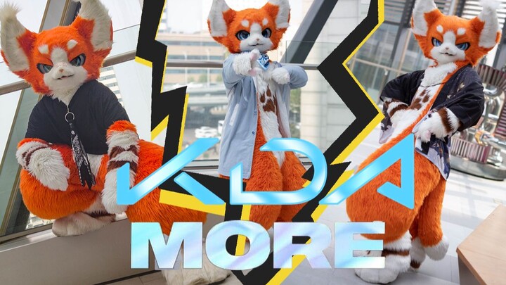 [Fursuit Dance] KDA-More dances to form a group [Matsuhiro]