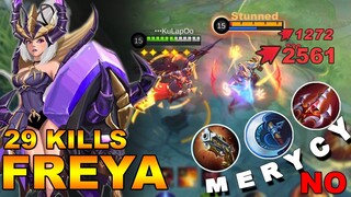 29 KILLS! The Real Strength of Freya | Freya 2022 Best Build & Tutorial | MLBB