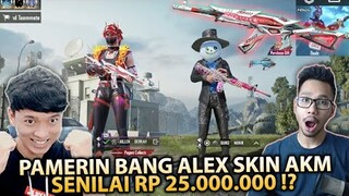 EKSPERIMEN PAMERIN BANGALEX SKIN ULTIMATE AKM ROBOT SENILAI 25 JUTA!? BEGINI RESPONNYA - PUBG MOBILE