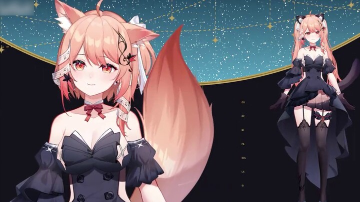 [Live2D model display/cover] Let's sink the starry sky into the sea horizon "海のまにまに" has a gorgeous 
