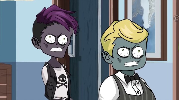 The three evil ghosts were so scared by me that they asked someone to call the police!