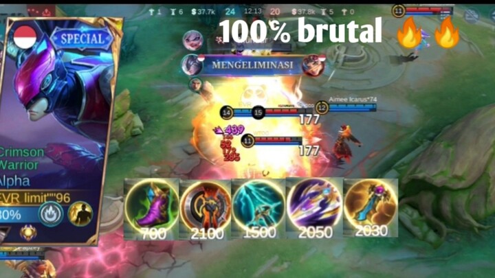 edisi alpha mau bantai tapi ragu ragu🤣