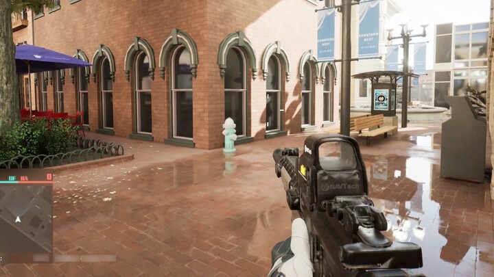 It took a year to complete the first AI test of the homemade multiplayer FPS