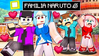 O NAMORADO da IRMÃ da SAKURA da FAMILIA NARUTO no MINECRAFT!