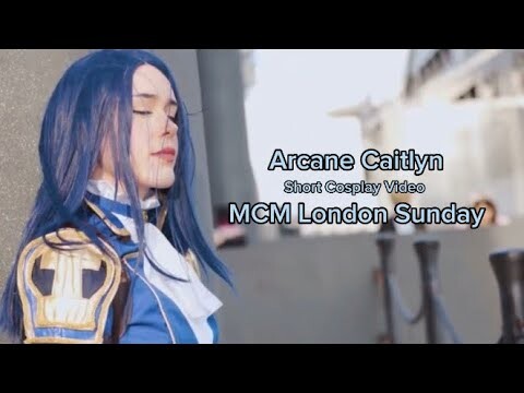 Arcane Caitlyn Cosplay Video MCM London 2023 // @leaacosplayerr