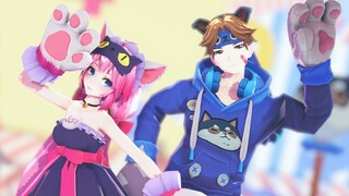 【王者荣耀MMD】Roki Roki Rock'n Rock'n Roll！猫狗日记