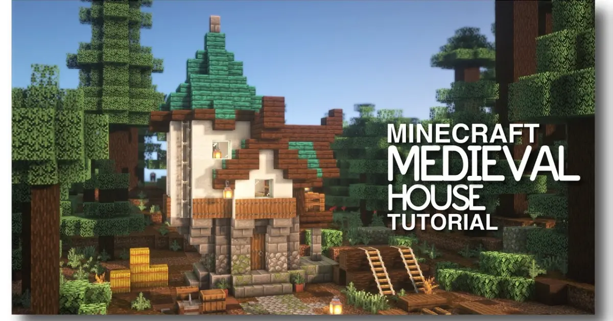 Medieval House Minecraft No Texture Pack