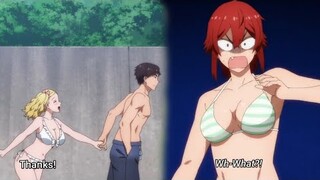 Junichiro saves Carol from being surrounded by men and makes Tomo jealous || Tomo-chan Is a Girl EP7