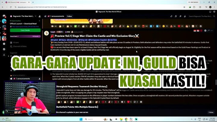 🔥 GARA-GARA SATU UPDATE, GUILD BISA KUASAI KASTIL UTAMA!