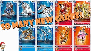 So Many New Digimon Cards to Talk About! All New Blue & Red Cards! (Special Collection EX-01)