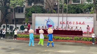 Chú Lợn Anh Hùng khiến cả khán phòng sững sờ trong lễ khai mạc hội thao!