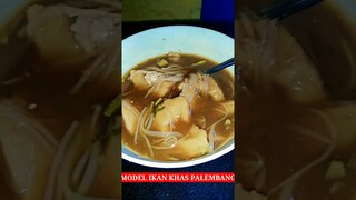 MAKANAN KHAS PALEMBANG MODEL TERNIKMAT+ SAMBAL JAWARA 🥵#SHORT