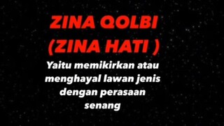 Jenis jenis zina🤔