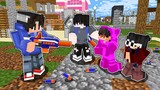 NERF GUN Battle with my FRIENDS | Minecraft
