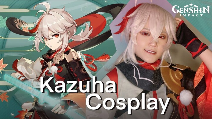 Genshin impact Kazuha Cosplay - คอสเพลย์เป็นคาสึฮะจากเกม เก็นชินอิมแพค!!