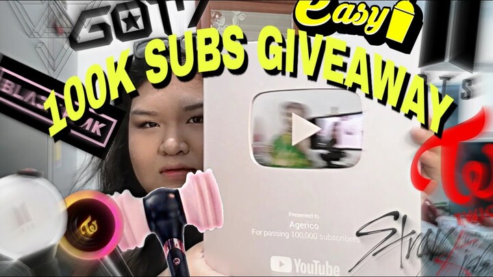 100K SUBS GIVEAWAY