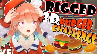RIGGED Burger Challenge in 3D !!!