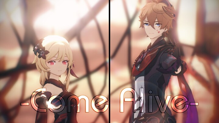 【原神MMD 鲸旅】Come Alive-我们将等待天明 勾画出最美的苍穹
