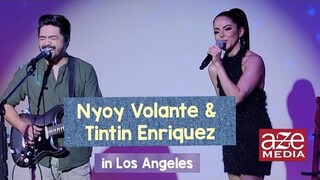 NYOY VOLANTE & TINTIN ENRIQUEZ duet. Bakit Ngayon Ka Lang. @NyoyVolante #tintinenriquez #azemedia
