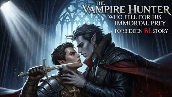 The Hunter's Choice: He Loved The Vampire He Was Sworn To Kill | Forbidden BL Story #vampire #bl