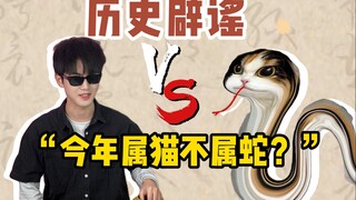 Snake Year Turns into Cat Year? Debunking the Rumor: "This Year Is the Year of the Cat, Not the Snak