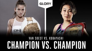 CHAMP VS. CHAMP | Tiffany Van Soest welcomes Manazo Kobayashi to GLORY