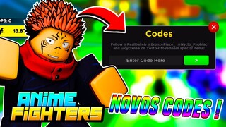 RÁPIDO ! NOVOS CODES DA ATUALIZAÇÃO DE NATAL NO ANIME FIGHTERS SIMULATOR !!
