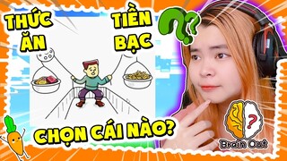 NOOB KAMUI PHÂN VÂN CHỌN SỐNG SÓT HOẶC TIỀN BẠC | THỬ THÁCH 10 PHÚT GIẢI MÃ GAME Brain Out #7