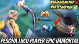 Pesona Lucu player Epic Immortal Mobile Legends Indonesia, Mobile Legends lucu 🤣