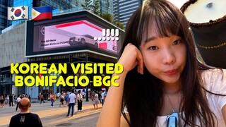 When Korean visited Bonifacio's High Street in BGC for the first time 🇵🇭❤️🇰🇷