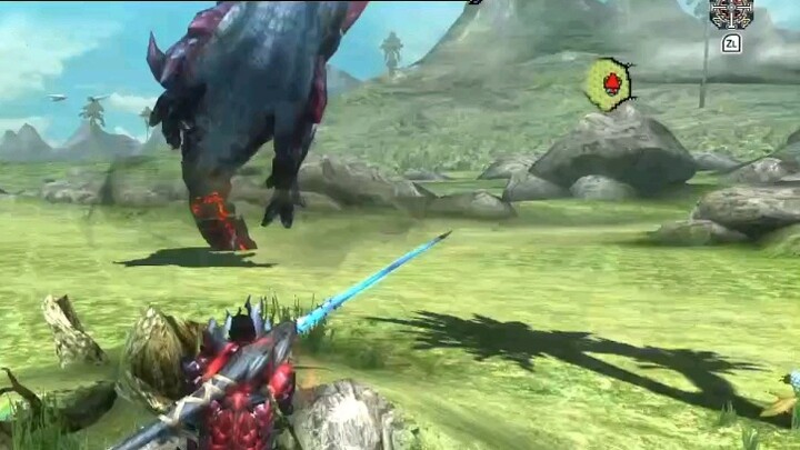 [Monster Hunter gu] "Pasti aman untuk bersembunyi sejauh ini dan minum obat"