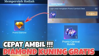 DI KASIH BOX 1000 DIAMOND KUNING GRATIS SAMA MONTON! CEPAT AMBIL SEKARANG