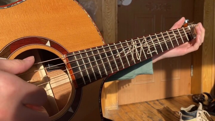 Fingerstyle played by a friend [sunflower]