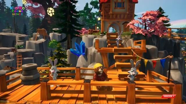 Easter Sing Animated Hindi Cartoon Movie For Kids _ Bunny Movie _ Cartoony Comed