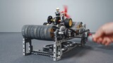 Making Interactive Race Car Simulator - Lego Technic