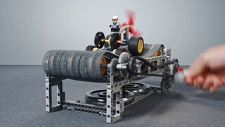 Making Interactive Race Car Simulator - Lego Technic