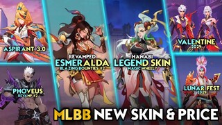 HANABI NEXT LEGEND SKIN | REVAMPED BLAZING SERIES #2 | PHOVEUS REVAMP #2 - mobile legends #whatsnext