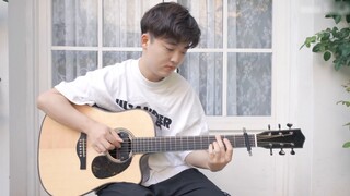 [Fingerstyle Guitar] การบูรณะที่สมบูรณ์แบบของ "Dandelion's Promise" ของ Jay Chou คุณจำรักแรกของคุณหล