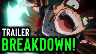 My Hero Academia Movie 3 NEW Trailer BREAKDOWN! - MHA WORLD HEROES MISSION