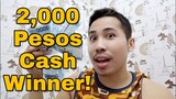 NAMIGAY TAYO NANG 2,000 PESOS! (GAGAMITIN PARA SA KANYANG PAA)